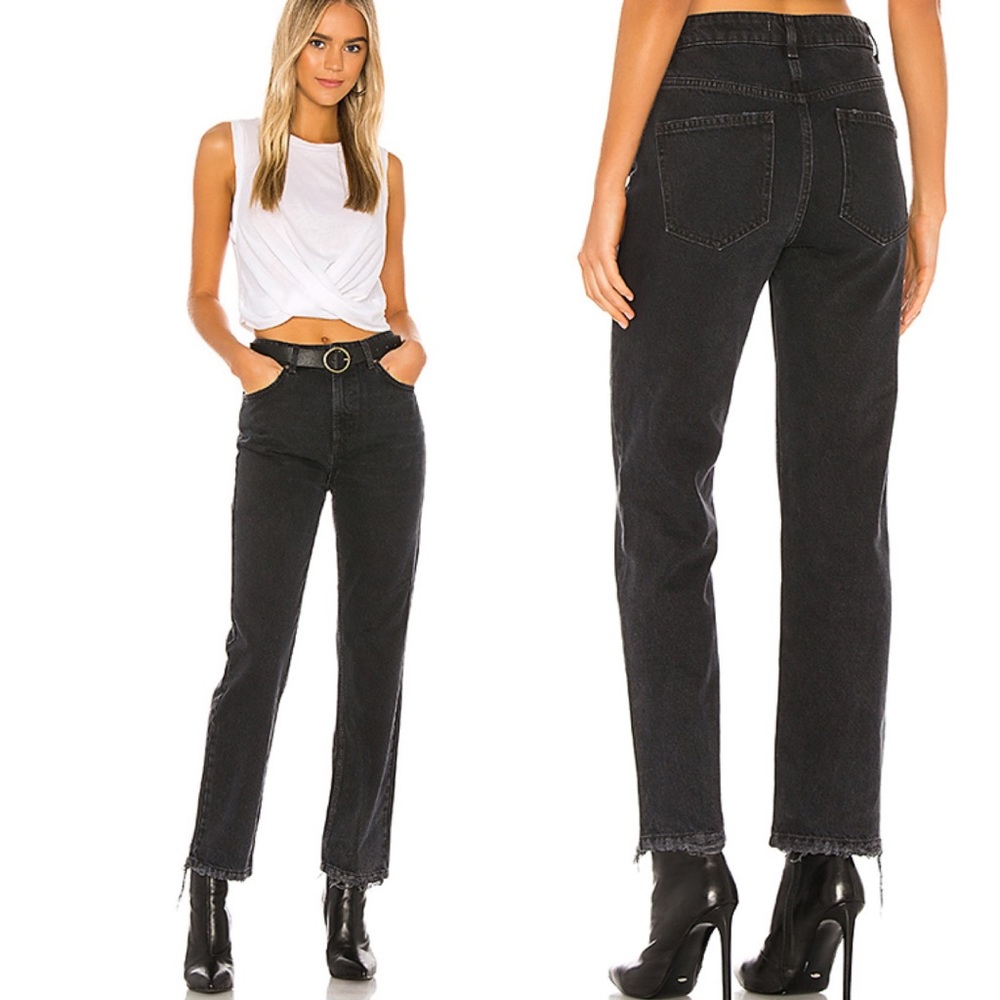 nwt // free people dakota straight leg ankle jeans